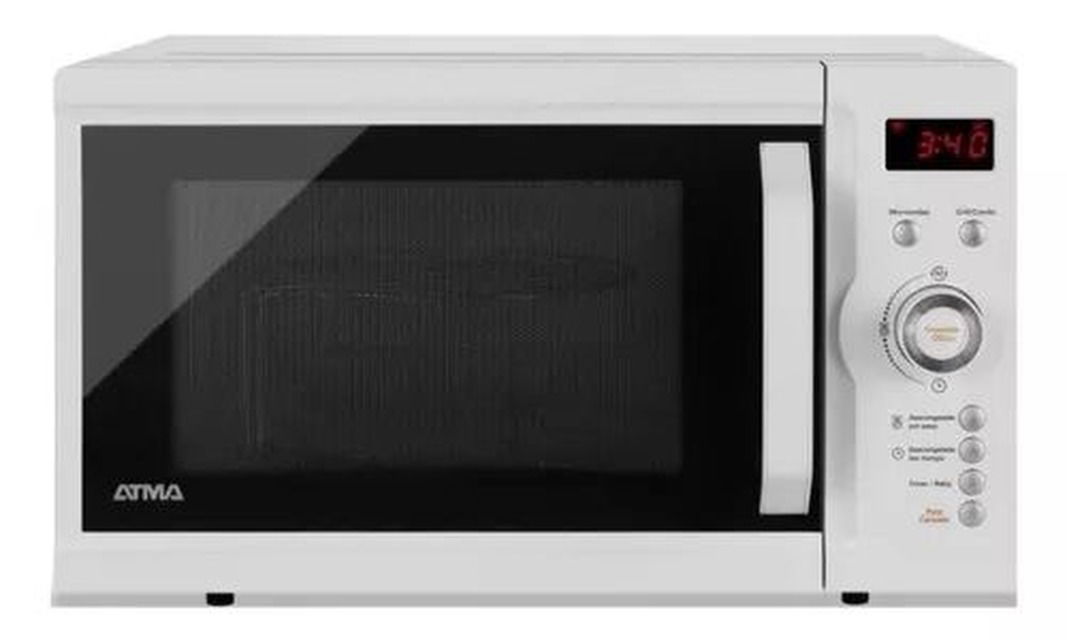 Microondas Atma MD1723GN 23 Litros Blanco Grill Digital – Aloise