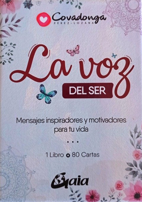 Tarot La Voz Del Ser Covadonga Pérez  - Cartas + Libro - Covadonga Pérez