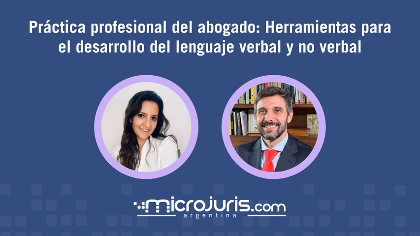 Práctica profesional del abogado: Herramientas para el desarrollo del lenguaje verbal y no verbal