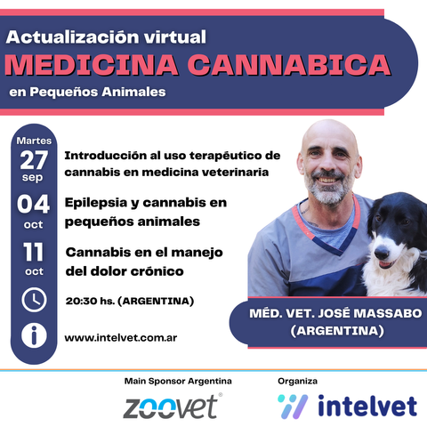 Actualización en Medicina Cannábica en Pequeños Animales