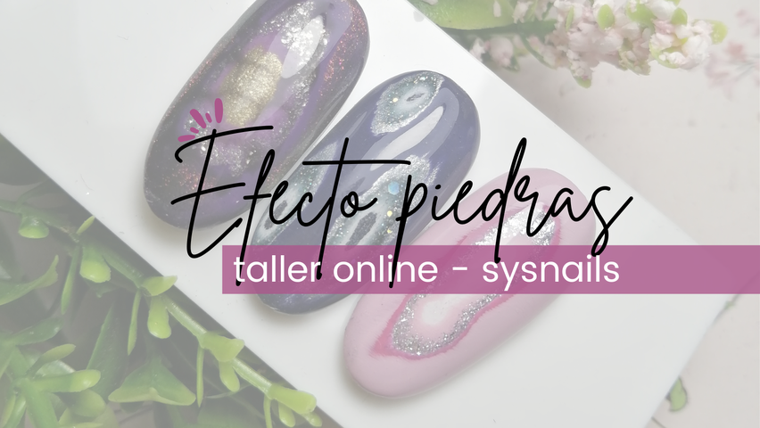 Taller online efecto piedras