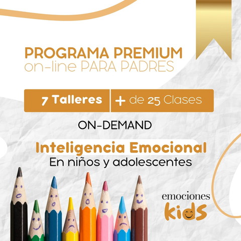 Programa para PADRES ON DEMAND: Inteligencia Emocional en Niños y Adolescentes