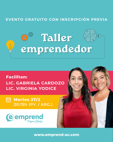 TALLER EMPRENDEDOR - Lic. Gabriela Cardozo