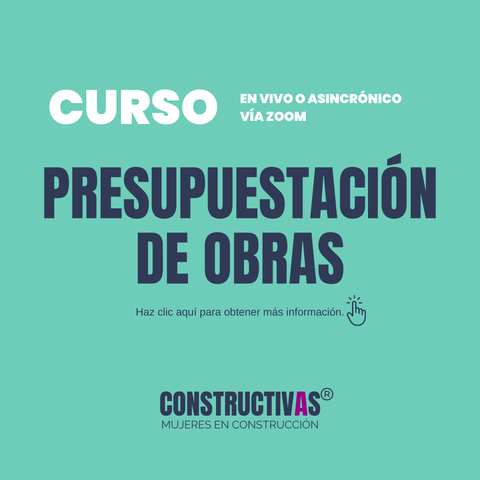 CURSO | Profesional en Costos y Presupuestación de Obra JULIO